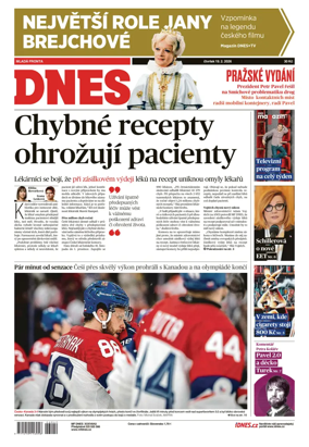 Cover of Dnes Prague Edition
