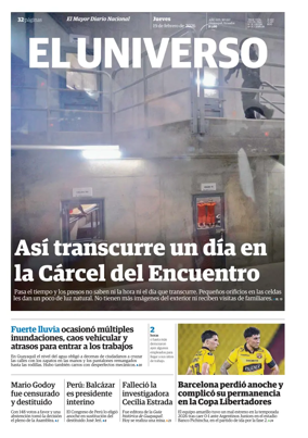 Cover of El Universo