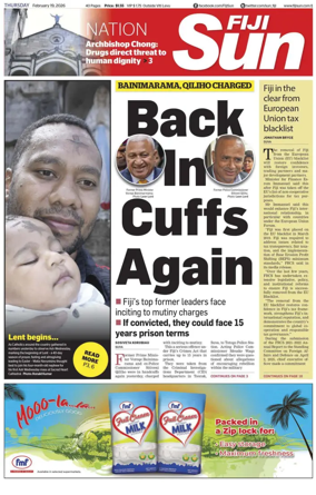 Cover of Fiji Sun