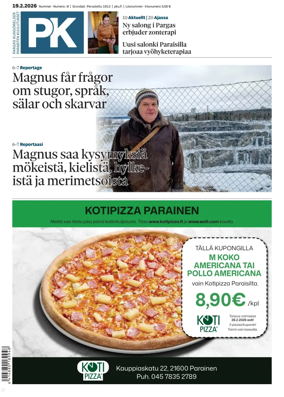 Cover of Pargas Kungorelser - Paraisten Kuulutukset