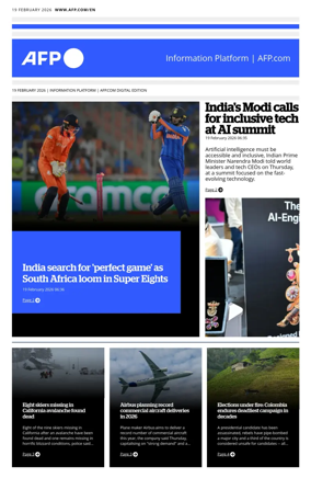 Cover of AFP English