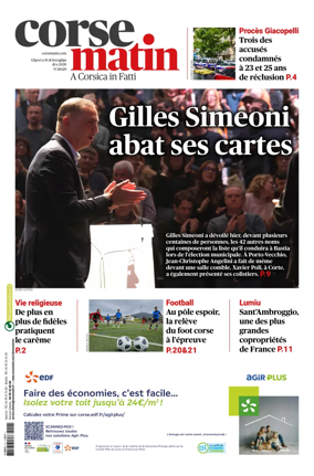Cover of Corse Matin