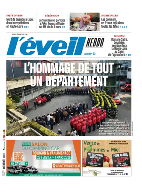 Cover of L'Eveil Hebdo