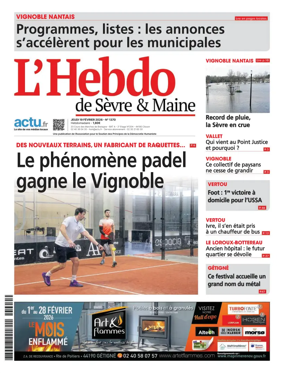 Cover of L'Hebdo de Sevre et Maine