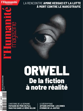 Cover of L'HUMANITE MAGAZINE
