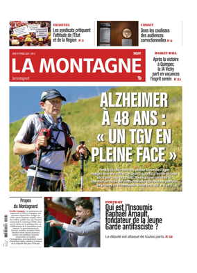 Cover of La Montagne (Vichy)