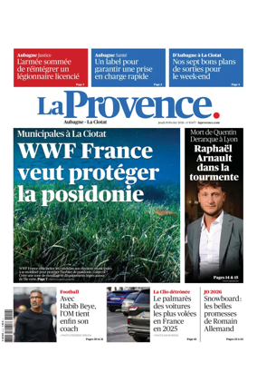 Cover of La Provence Aubagne-La Ciotat