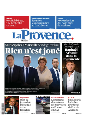Cover of La Provence Marseille