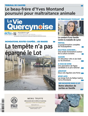 Cover of La Vie Quercynoise