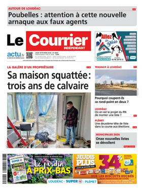 Cover of Le Courrier Independant