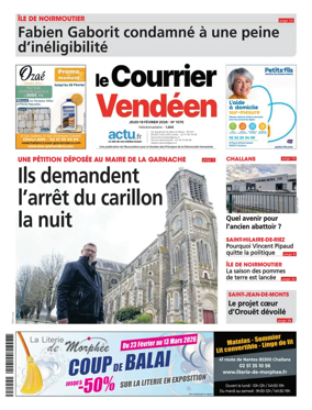 Cover of Le Courrier Vendeen