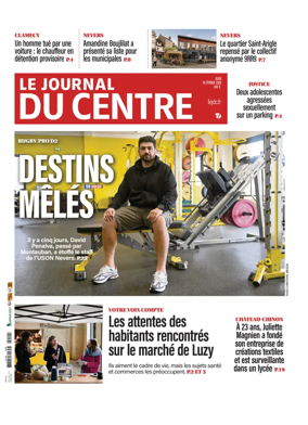 Cover of Le Journal du Centre