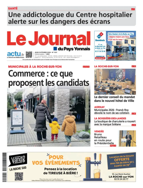 Cover of Le Journal du Pays Yonnais
