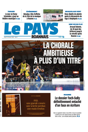 Cover of Le Pays Roannais (Roanne)