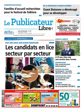 Cover of Le Publicateur Libre