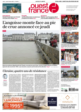 Cover of Ouest France (Challans / Saint-Gilles-Croix-de-Vie)