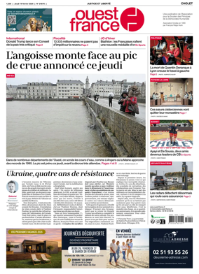 Cover of Ouest France (Cholet)