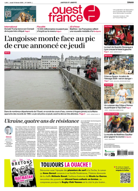 Cover of Ouest France (Dinan)