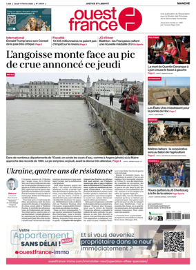 Cover of Ouest France (Manche)