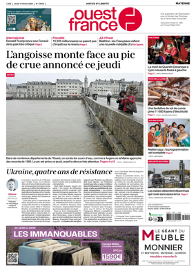 Cover of Ouest France (Mayenne)
