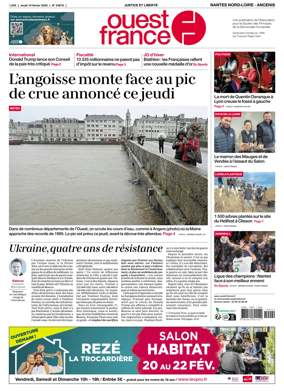 Cover of Ouest France (Nantes Nord-Loire - Ancenis)
