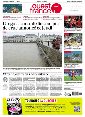 Cover of Ouest France (Nord-Finistere)