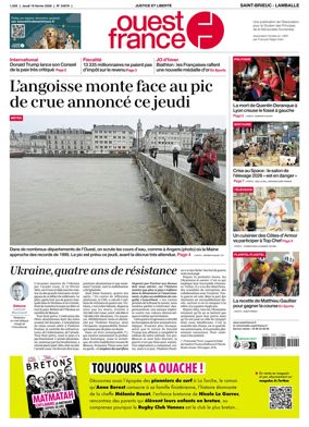 Cover of Ouest-France (Saint-Brieuc Lamballe)