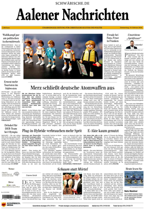 Cover of Aalener Nachrichten