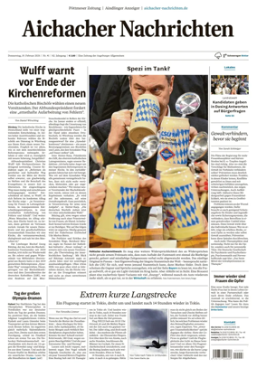 Cover of Aichacher Nachrichten