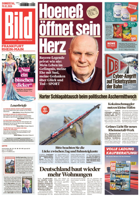 Cover of BILD Frankfurt