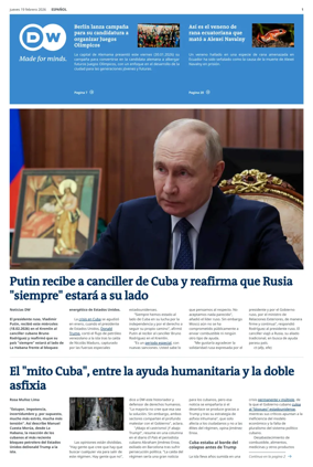 Cover of Deutsche Welle (Spanish edition)