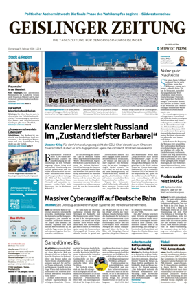 Cover of Geislinger Zeitung