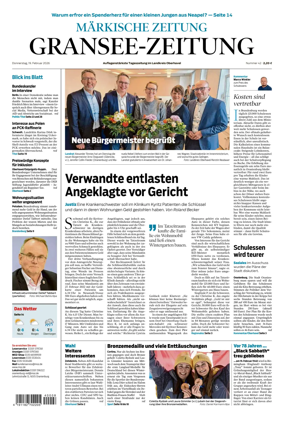 Cover of Gransee-Zeitung