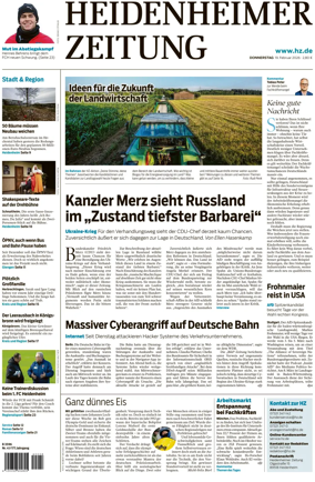 Cover of Heidenheimer Zeitung
