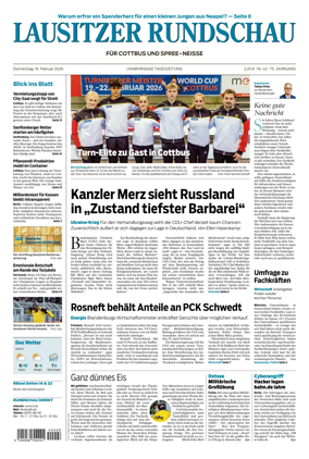 Cover of Lausitzer Rundschau