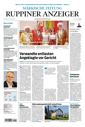 Cover of Ruppiner Anzeiger