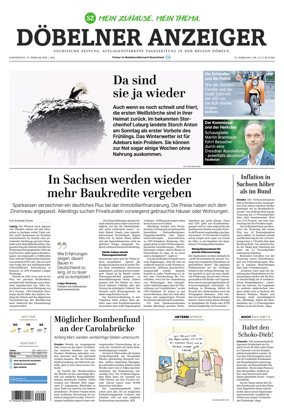 Cover of Sachsische Zeitung (Dobeln)