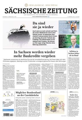 Cover of Sachsische Zeitung (Rodertal)