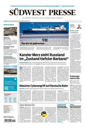 Cover of Sudwest Presse