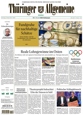 Cover of Thuringer Allgemeine (Eichsfeld)