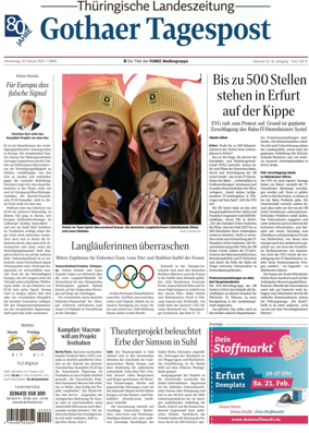 Cover of Thuringische Landeszeitung (Gotha)
