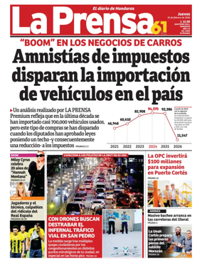 Cover of Diario La Prensa