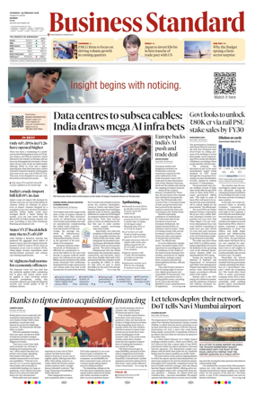 Cover of Business Standard