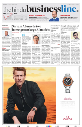 Cover of BusinessLine (Bangalore)