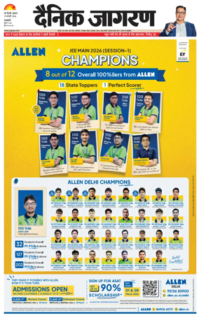 Cover of Dainik Jagran Delhi