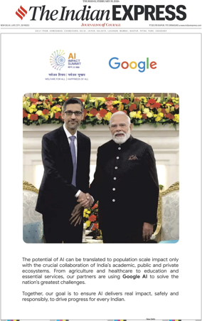 Cover of The Indian Express