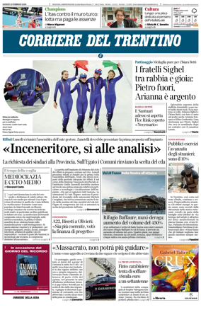Cover of Corriere del Trentino