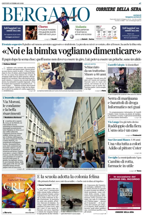 Cover of Corriere della Sera (Bergamo)
