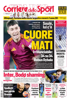 Cover of Corriere dello Sport (Roma)