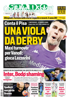 Cover of Corriere dello Sport Stadio (Firenze)